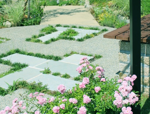 造園の本番イギリスで認められた スタッフによるお庭作り